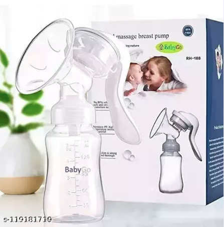 Portable Manual Breastfeeding Pump Set-BPA Free