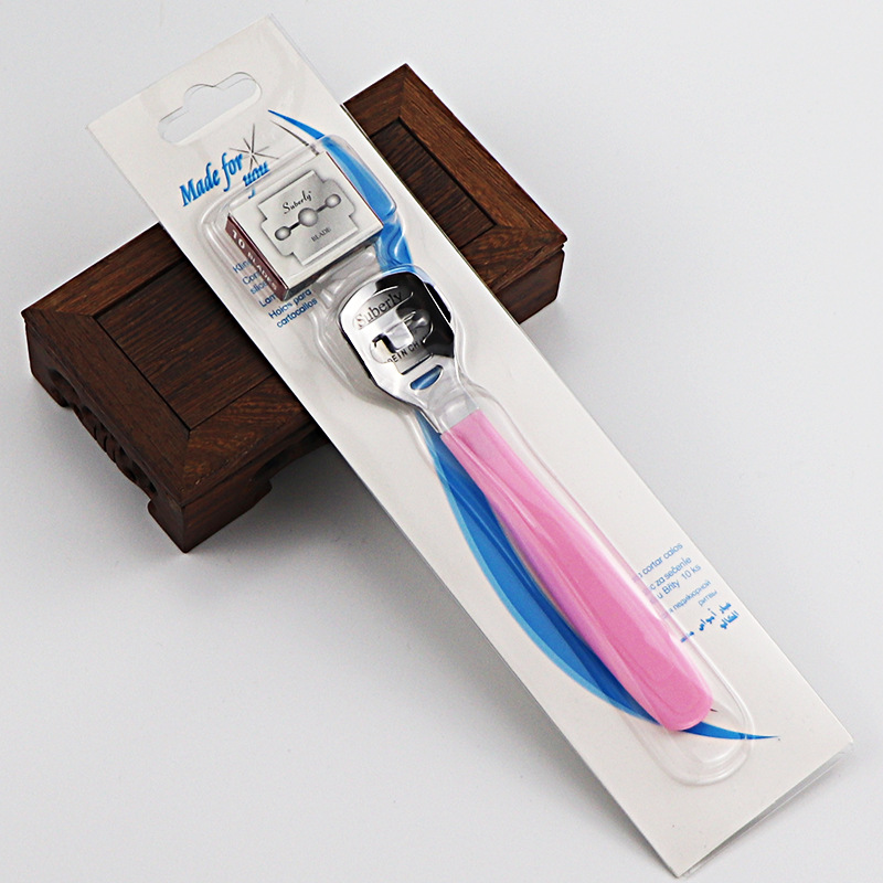 Stainless Steel Foot Exfoliating Scrubber Heel With 10 Blade